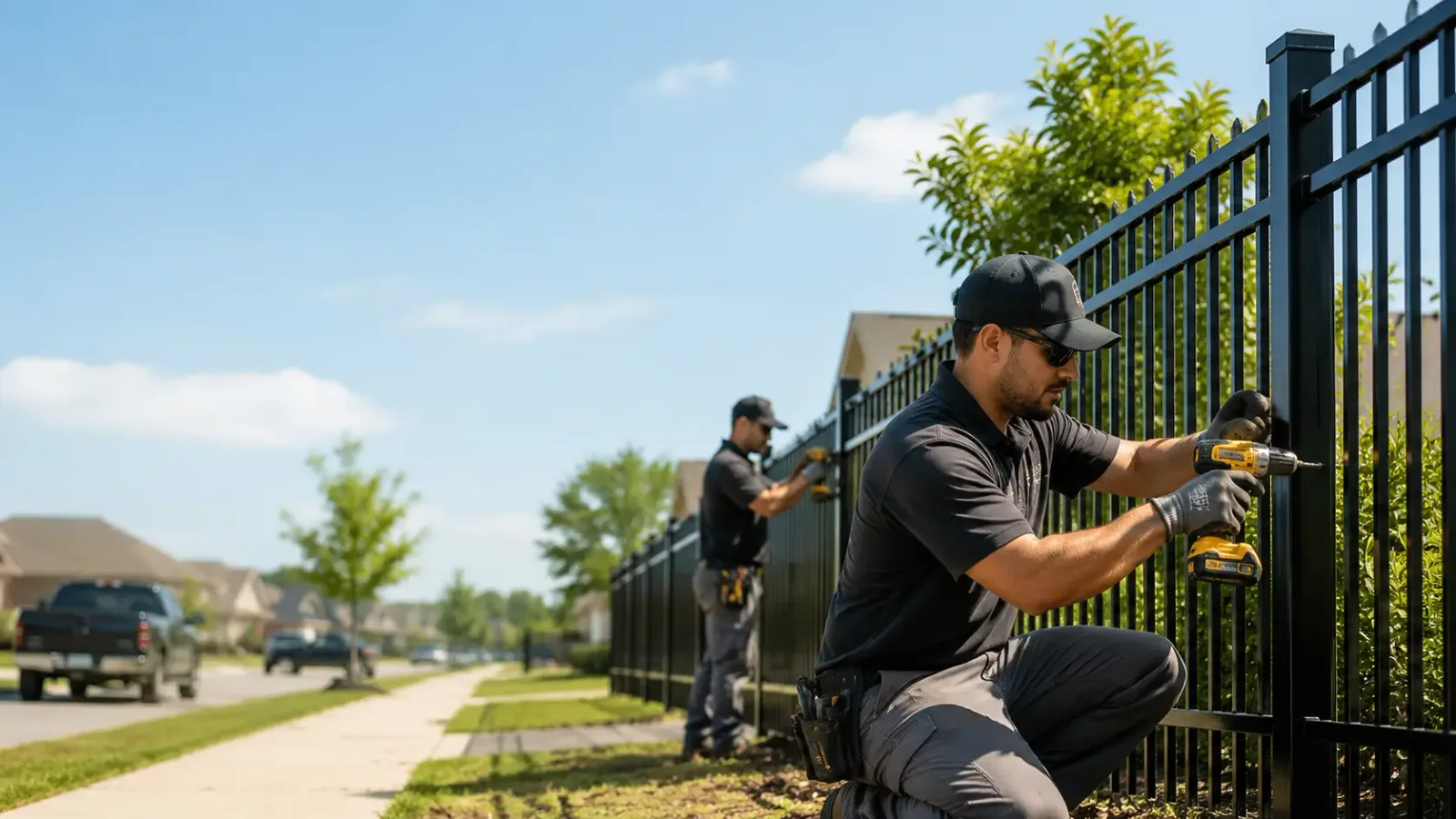 Metal Fence Installation in Gem, KS
